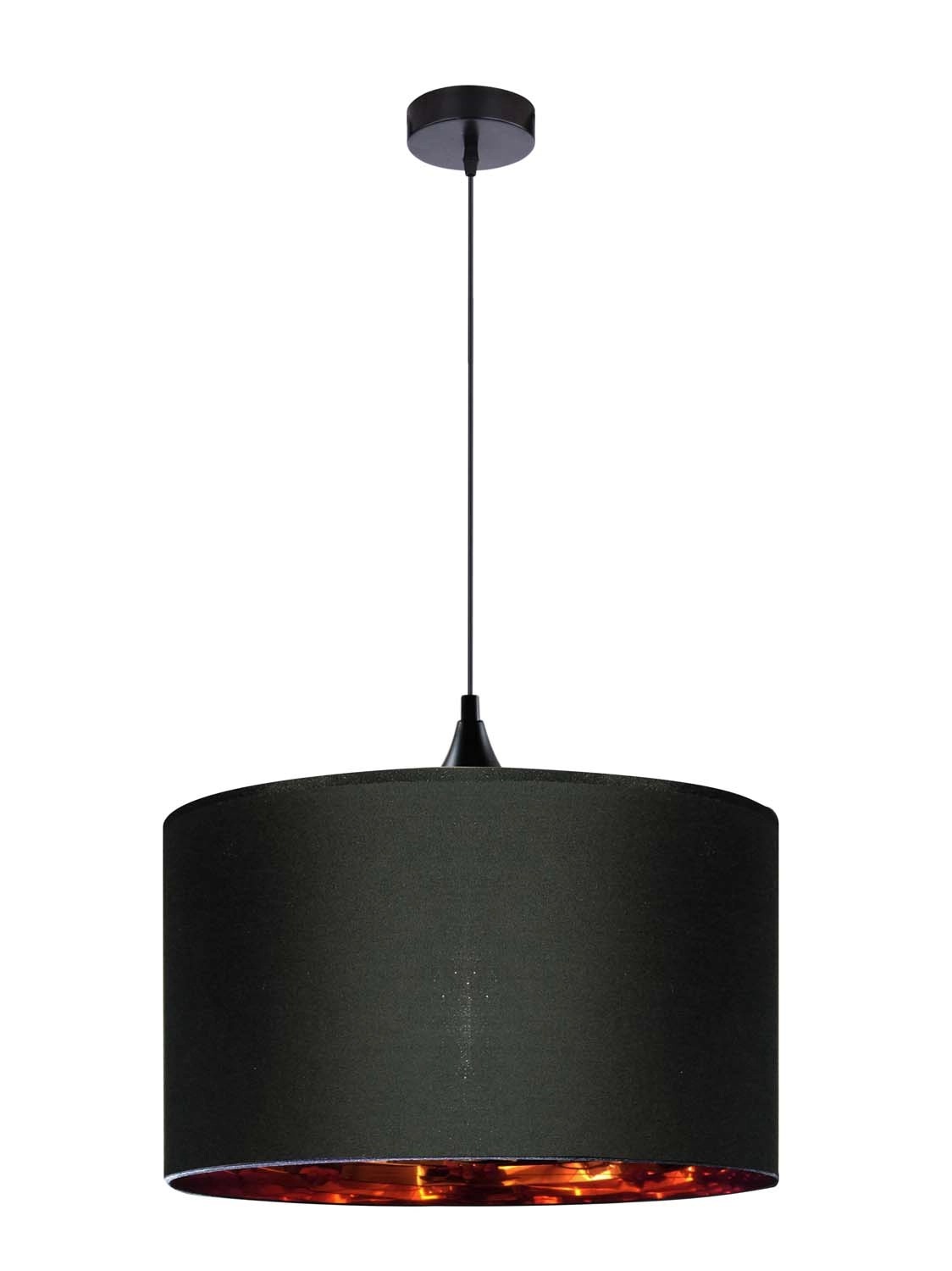 Candellux Lampa wisząca LONG czarna E27 Candellux Lampa wisząca LONG czarna E27
