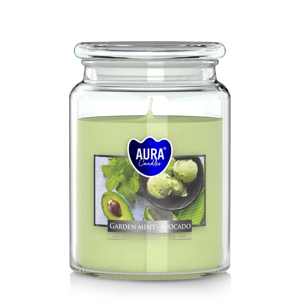 Świeca zapachowa słoik duży awokado - 500 g Świeca zapachowa słoik duży awokado - 500 g