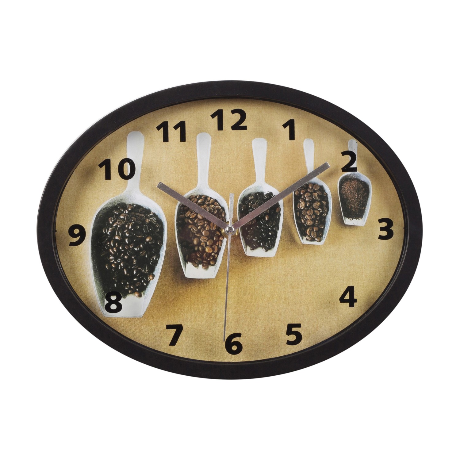 Splendid Zegar ścienny Nesca brązowy Splendid Zegar ścienny Nesca brązowy