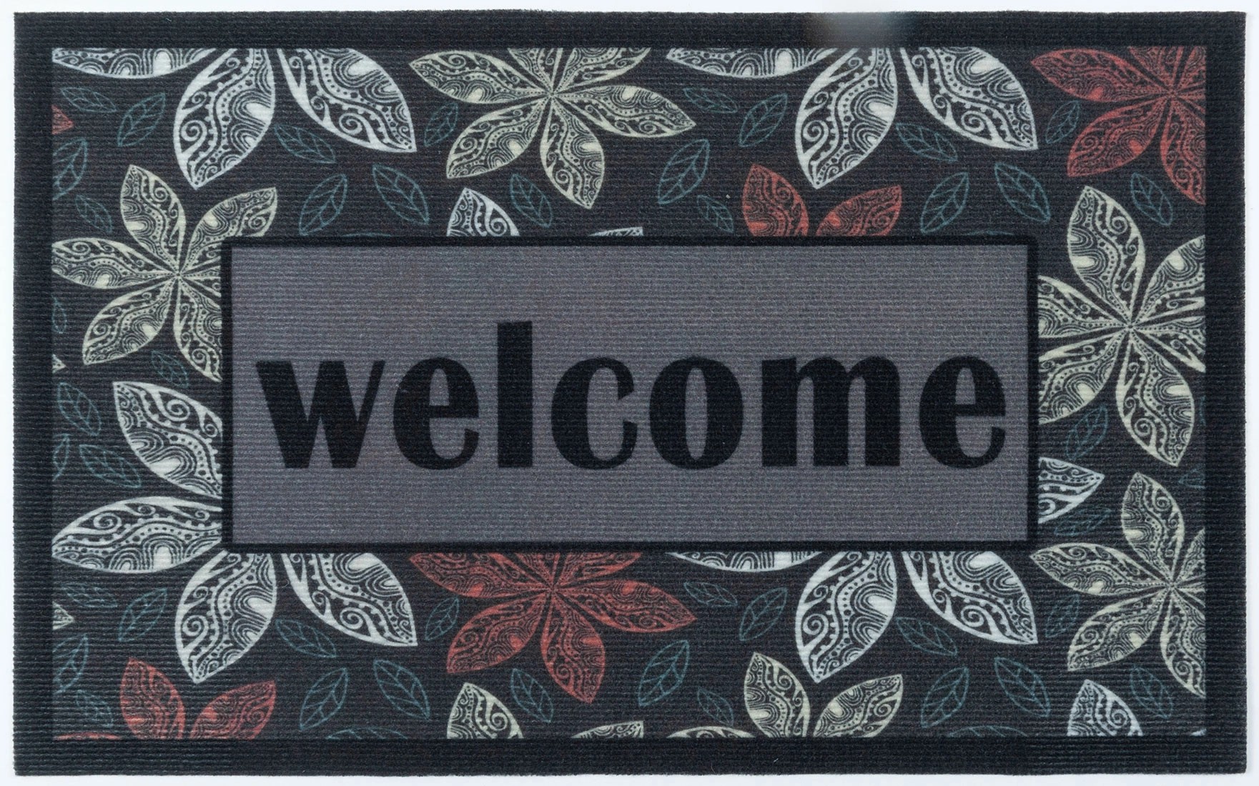 Wycieraczka SPHINX PRINT liść welcome 38 x 57 cm Wycieraczka SPHINX PRINT liść welcome 38 x 57 cm