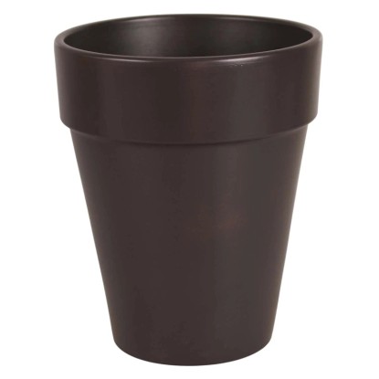 Donica terakotowa XL antracytowa - 31 x 37 cm Donica terakotowa XL antracytowa - 31 x 37 cm