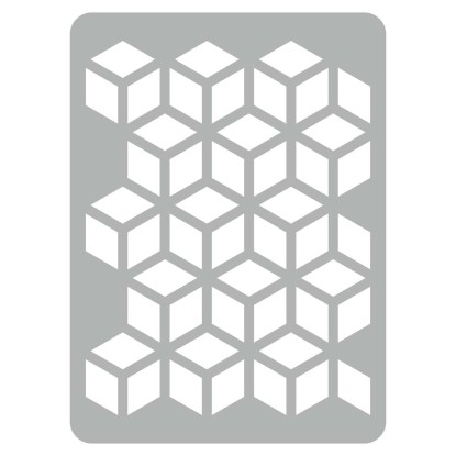 Szablon dekoracyjny XXL 602 MAGIC CUBE 60 x 44 Szablon dekoracyjny XXL 602 MAGIC CUBE 60 x 44