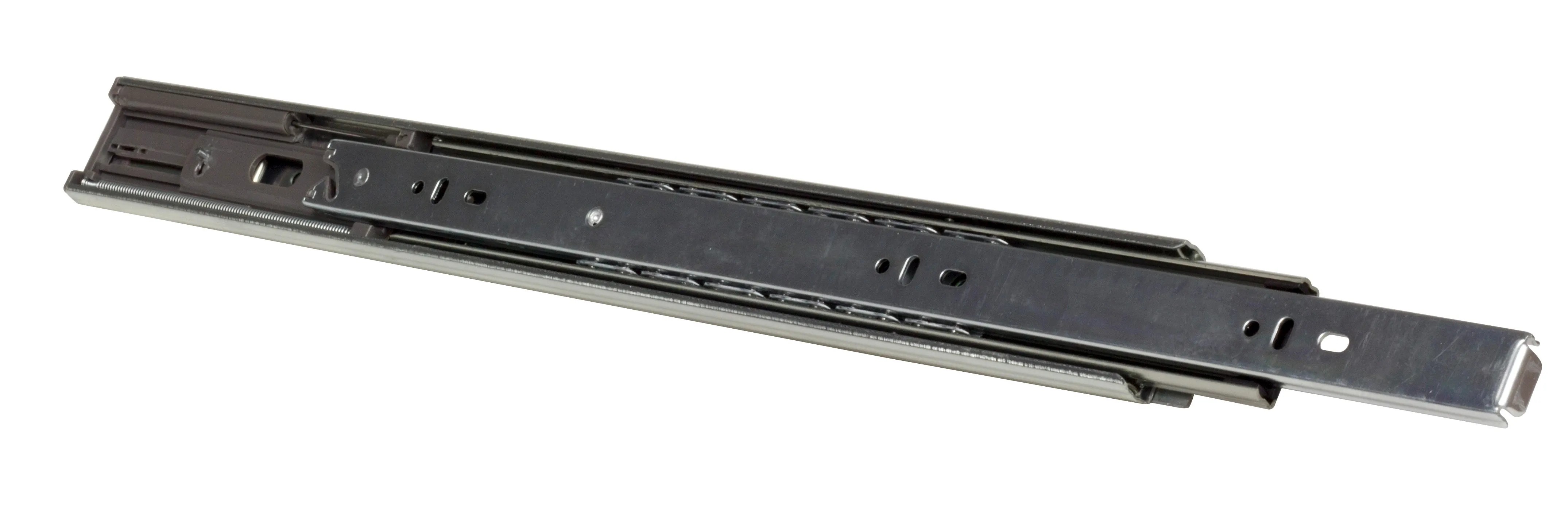 Domino Prowadnica kulkowa ze spowalniaczem H45 450 mm srebrna Domino Prowadnica kulkowa ze spowalniaczem H45 450 mm srebrna