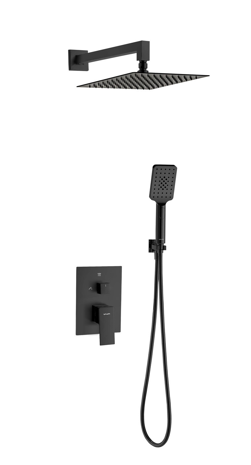 Valvex Zestaw prysznicowa podtynkowa Italy black Valvex Zestaw prysznicowa podtynkowa Italy black