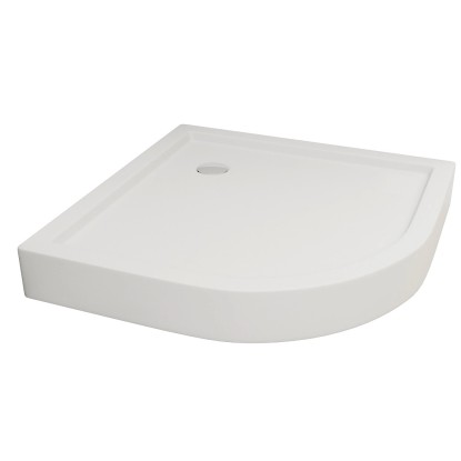 Durasan Brodzik DNBR półokrągły R55 biały 90 x 90 x 14 cm Durasan Brodzik DNBR półokrągły R55 biały 90 x 90 x 14 cm