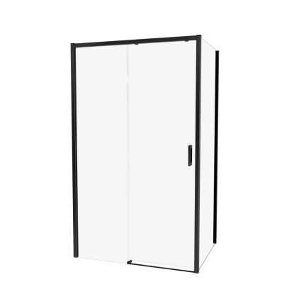 Kabina prysznicowa Innova Black 100 x 80 czarna lewa Kabina prysznicowa Innova Black 100 x 80 czarna lewa