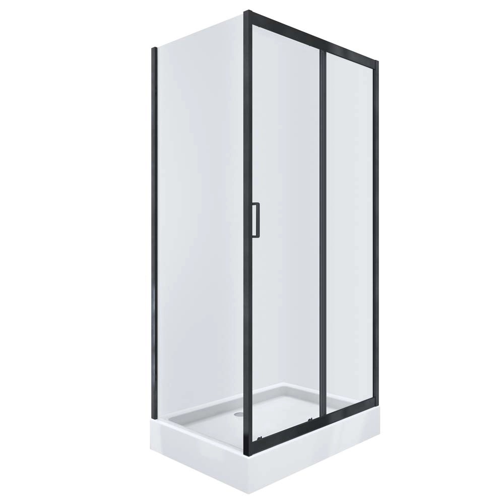 KABI Kabina Ideal czarny mat 100 x 70 czarny mat z brodzikiem KABI Kabina Ideal czarny mat 100 x 70 czarny mat z brodzikiem