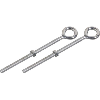 Hak zamknięty z nakrętką M8x150mm 2szt. Hak zamknięty z nakrętką M8x150mm 2szt.