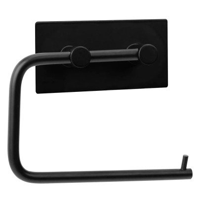 Uchwyt na papier toaletowy Timo czarny Uchwyt na papier toaletowy Timo czarny