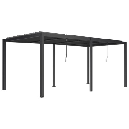Pergola LUXE LED antracyt - 5,8 x 4 m Pergola LUXE LED antracyt - 5,8 x 4 m
