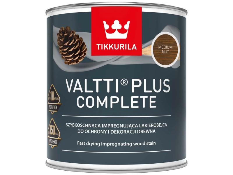 Tikkurila Lakierobejca Valtti Plus Complete Medium Nut Ml Kupuj W Obi