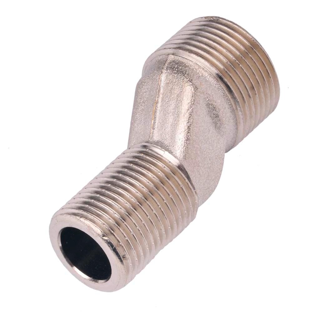 Armatura Kraków Mimośród 10/57 niklowy G 3/4" x G 1/2" 2 sztuki Armatura Kraków Mimośród 10/57 niklowy G 3/4" x G 1/2" 2 sztuki