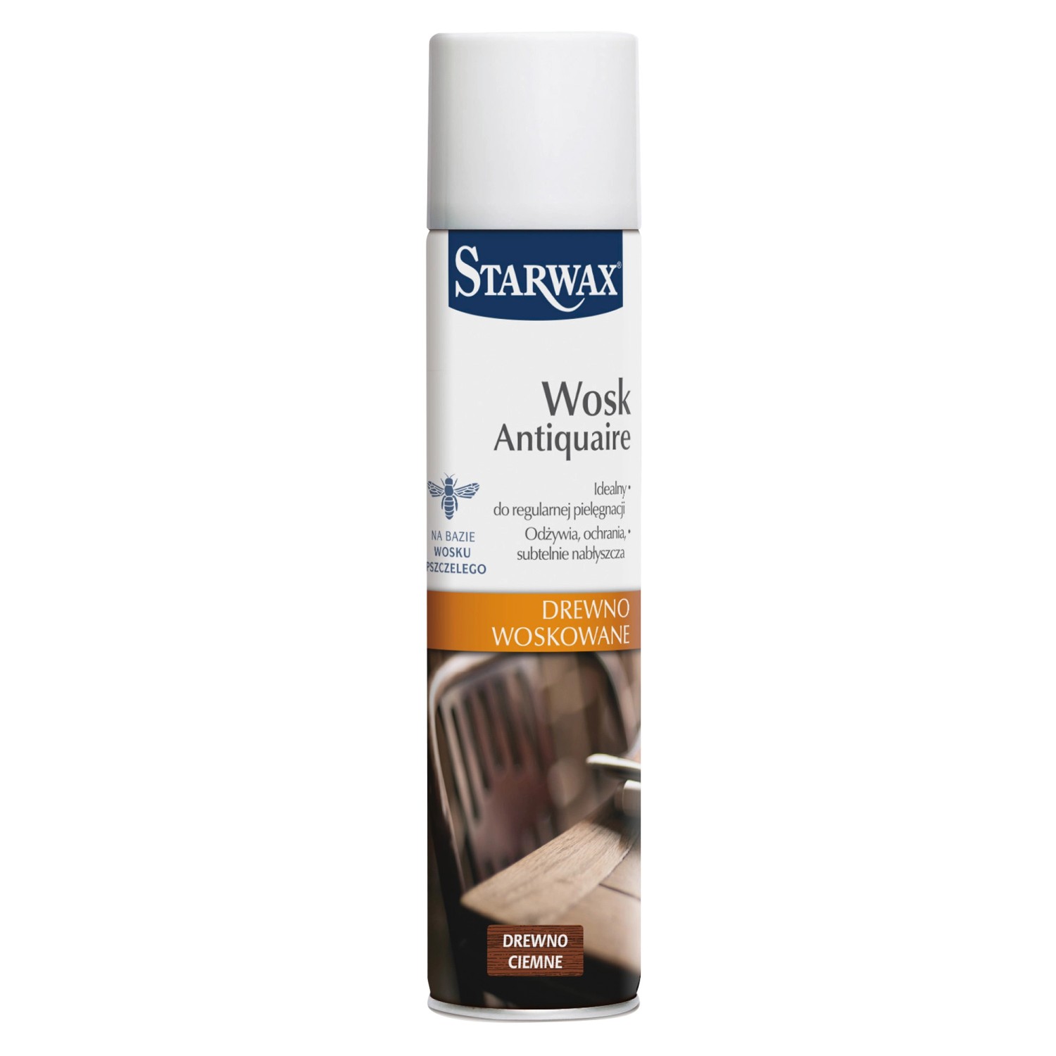 Starwax Wosk w aerozolu Antiquaire średni dąb 300 ml Starwax Wosk w aerozolu Antiquaire średni dąb 300 ml