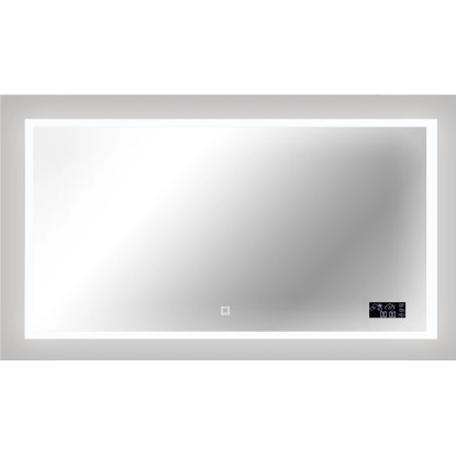 Lustro z LED Smart Line srebrna rama 65x120 Lustro z LED Smart Line srebrna rama 65x120