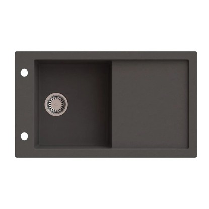 Zlewozmywak Tramontana 1-kom. moonlight grey 86x50 cm Zlewozmywak Tramontana 1-kom. moonlight grey 86x50 cm