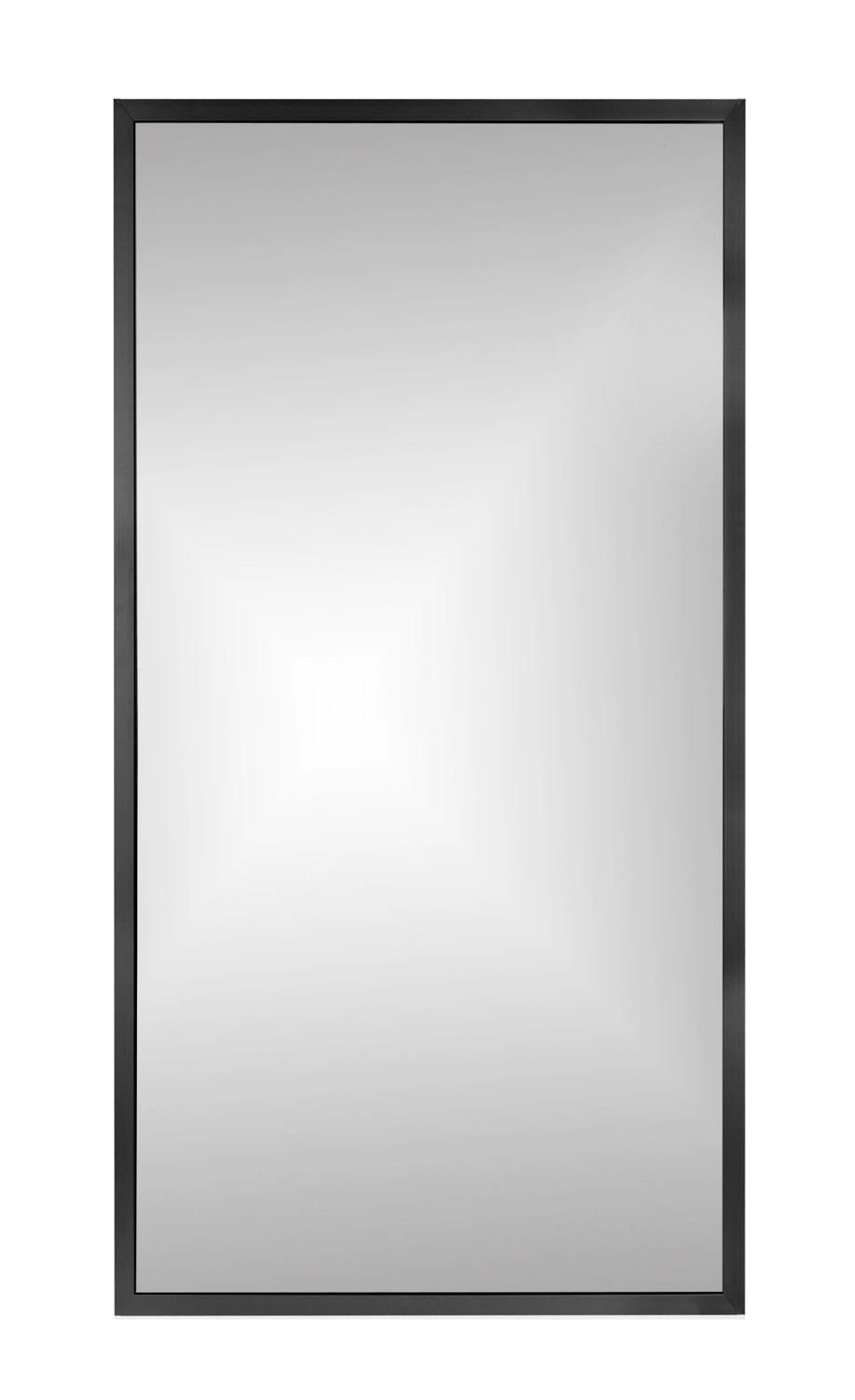 Lustro bez LED BRW Line czarna rama 65x120 Lustro bez LED BRW Line czarna rama 65x120