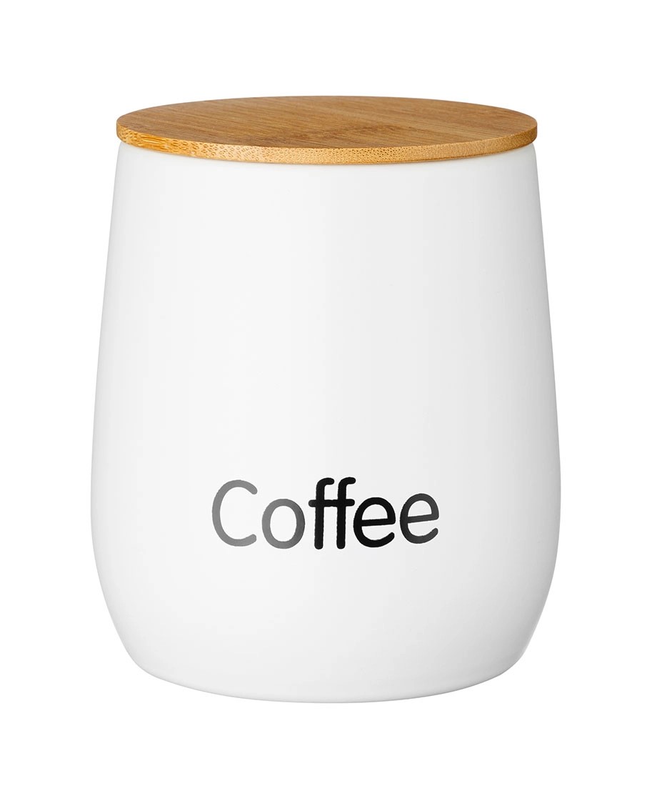 Galicja Pojemnik okrągły na kawę Monaco biały Galicja Pojemnik okrągły na kawę Monaco biały