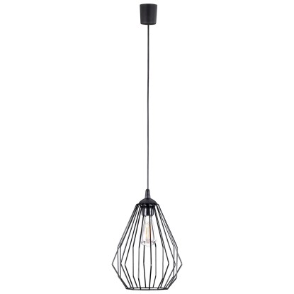 TK Lighting Lampa wisząca Brylant 1x15W E27 black slim TK Lighting Lampa wisząca Brylant 1x15W E27 black slim