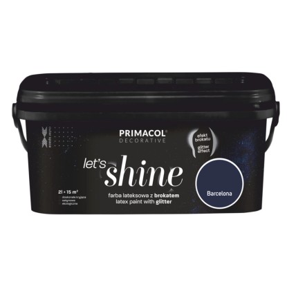Primacol Farba dekoracyjna Let's shine Barcelona 2L Primacol Farba dekoracyjna Let's shine Barcelona 2L