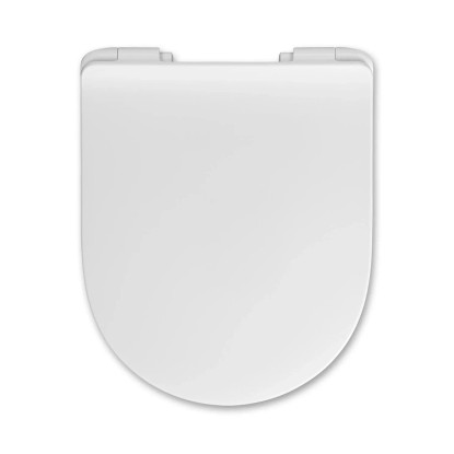 Deska WC Nyx Slim biała wolnoopadająca 45x37x5,7 Deska WC Nyx Slim biała wolnoopadająca 45x37x5,7