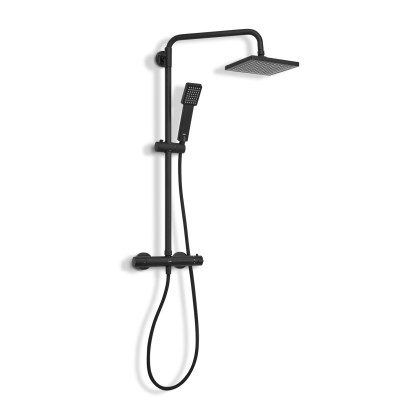 Baliv Kolumna prysznicowa Quadro 2 czarny Baliv Kolumna prysznicowa Quadro 2 czarny