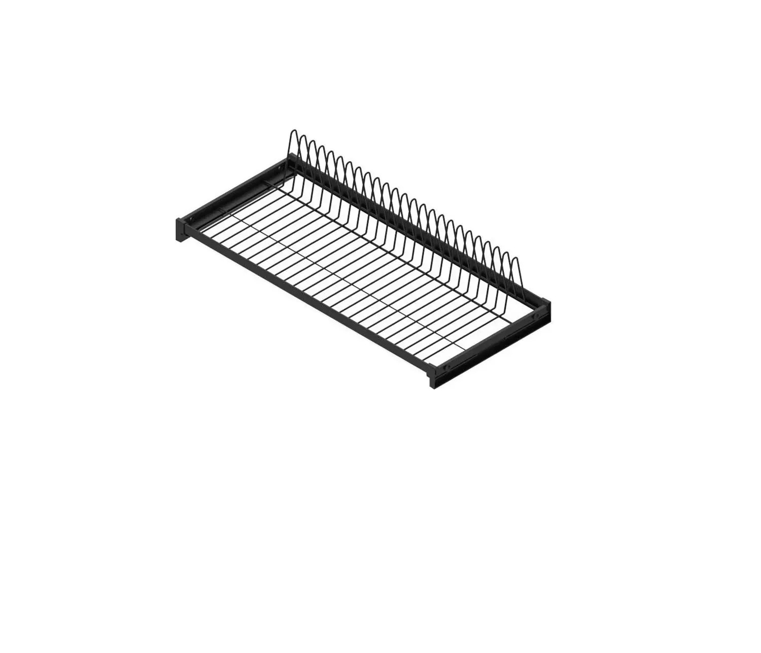 Ociekarka jednopoziomowa czarny mat 60 cm Ociekarka jednopoziomowa czarny mat 60 cm
