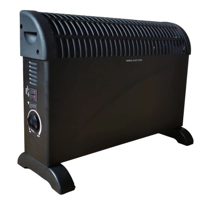 Volteno Konwektor elektryczny z nawiewem max. 2000 W czarny Volteno Konwektor elektryczny z nawiewem max. 2000 W czarny