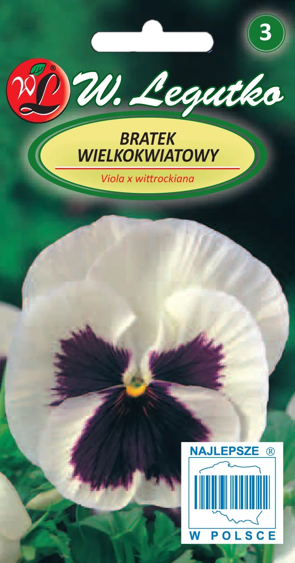 Legutko Bratek wielokwiatowy Silberbrau bzfp 0,5g Legutko Bratek wielokwiatowy Silberbrau bzfp 0,5g