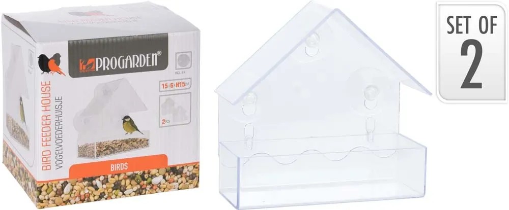 Karmnik na przyssawki plastik - 2 szt. Karmnik na przyssawki plastik - 2 szt.