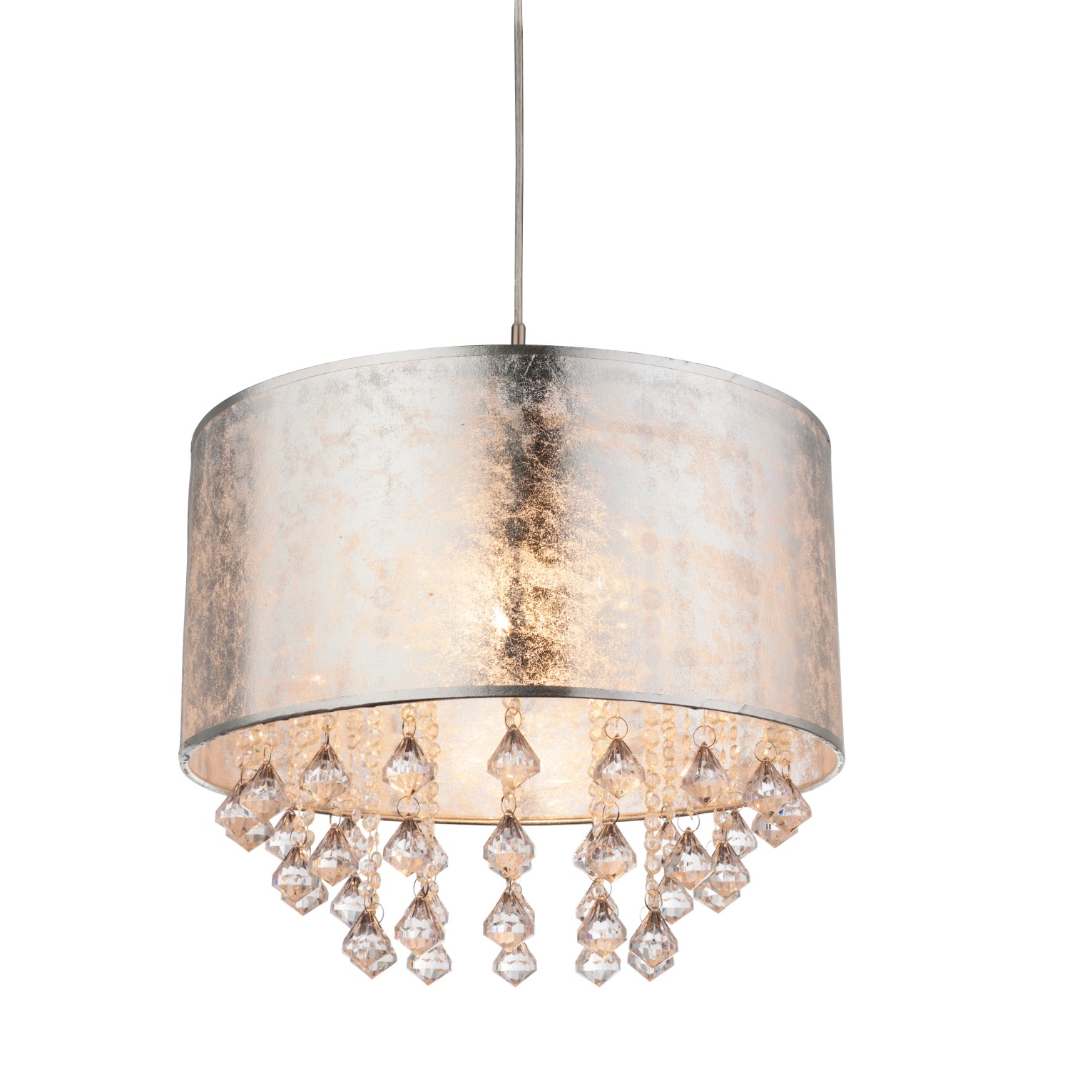 Globo Lampa sufitowa Amy 1x60W E27 srebrna Globo Lampa sufitowa Amy 1x60W E27 srebrna