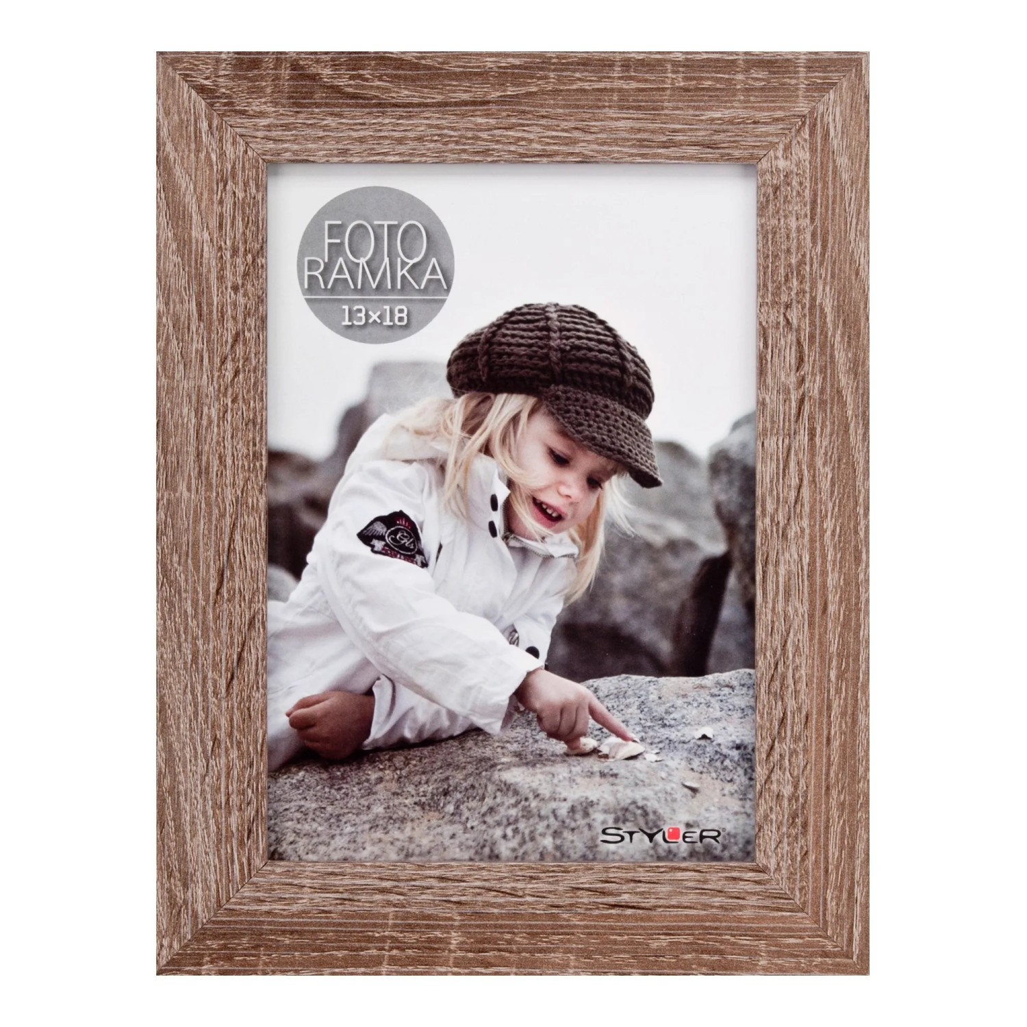 Ramka NARVIK AC sonoma ciemna 13 cm x 18 cm Ramka NARVIK AC sonoma ciemna 13 cm x 18 cm