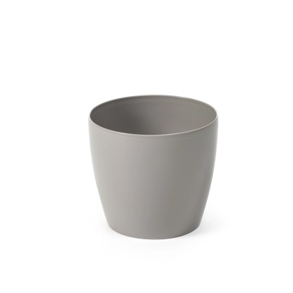 Osłonka plastikowa Magnolia taupe - śr. 12 cm Osłonka plastikowa Magnolia taupe - śr. 12 cm
