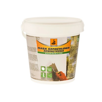 Dragon Masa szpachlowa zewnętrzna 1,5 kg Dragon Masa szpachlowa zewnętrzna 1,5 kg