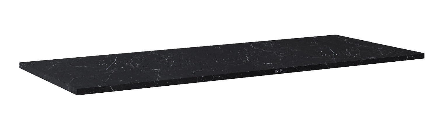 Blat marmur Marquina black matt 140 x 49,4 x 2 cm Blat marmur Marquina black matt 140 x 49,4 x 2 cm