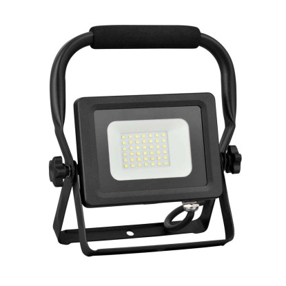 Naświetlacz LED SLIM z rączką 30W 6400K 2400 lm IP65 Naświetlacz LED SLIM z rączką 30W 6400K 2400 lm IP65