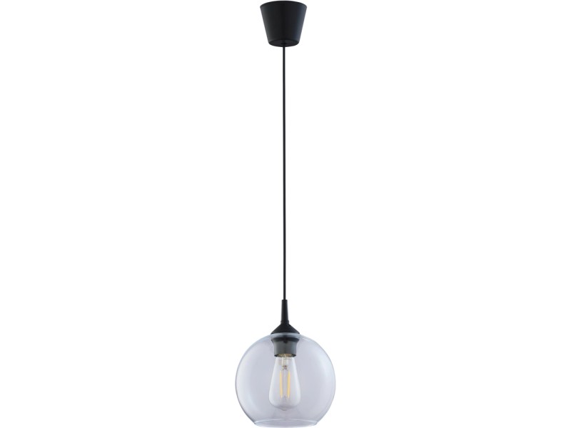 TK Lighting Lampa wisząca CUBUS śr 20 cm bezbarwna E27 kupuj w OBI