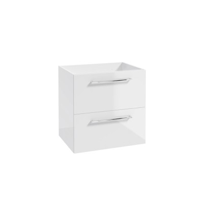 Defra Szafka podblatowa Metro 2 szuflady biała 60x45 cm Defra Szafka podblatowa Metro 2 szuflady biała 60x45 cm