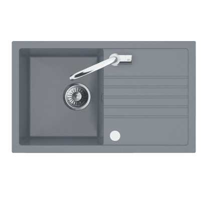 Zlew Sofia Granitowy 1-komorowy z baterią Zlew Sofia Granitowy 1-komorowy z baterią