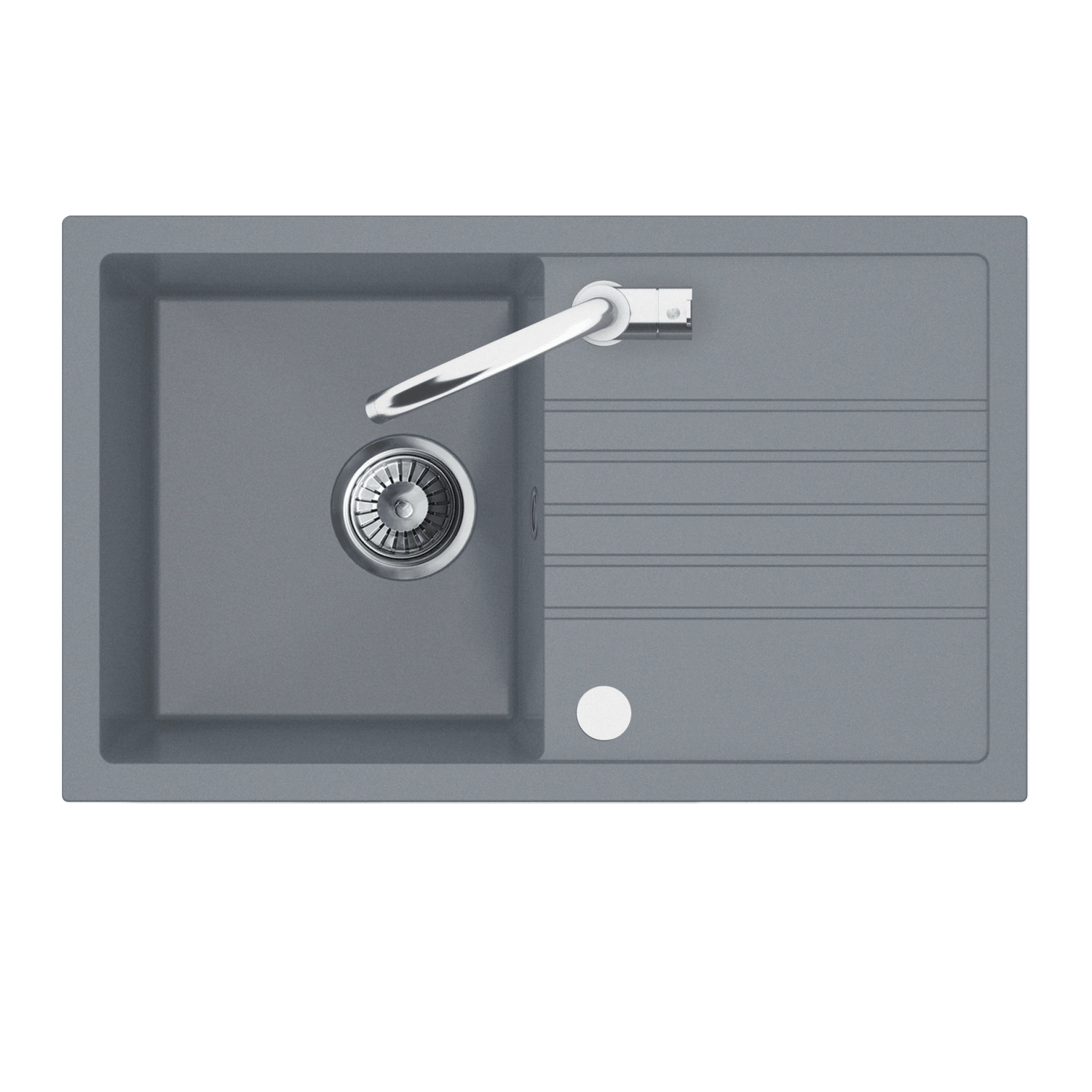 Zlew Sofia Granitowy 1-komorowy z baterią Zlew Sofia Granitowy 1-komorowy z baterią