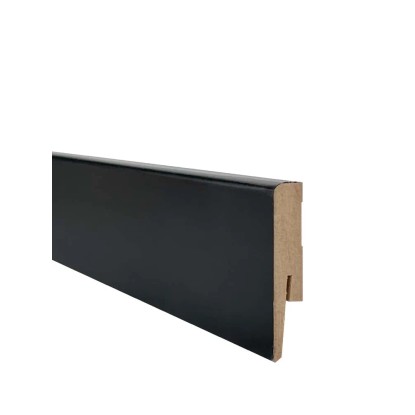 Foge Listwa przypodłogowa czarny pólmat LO9 15 x 80 x 2400 mm Foge Listwa przypodłogowa czarny pólmat LO9 15 x 80 x 2400 mm