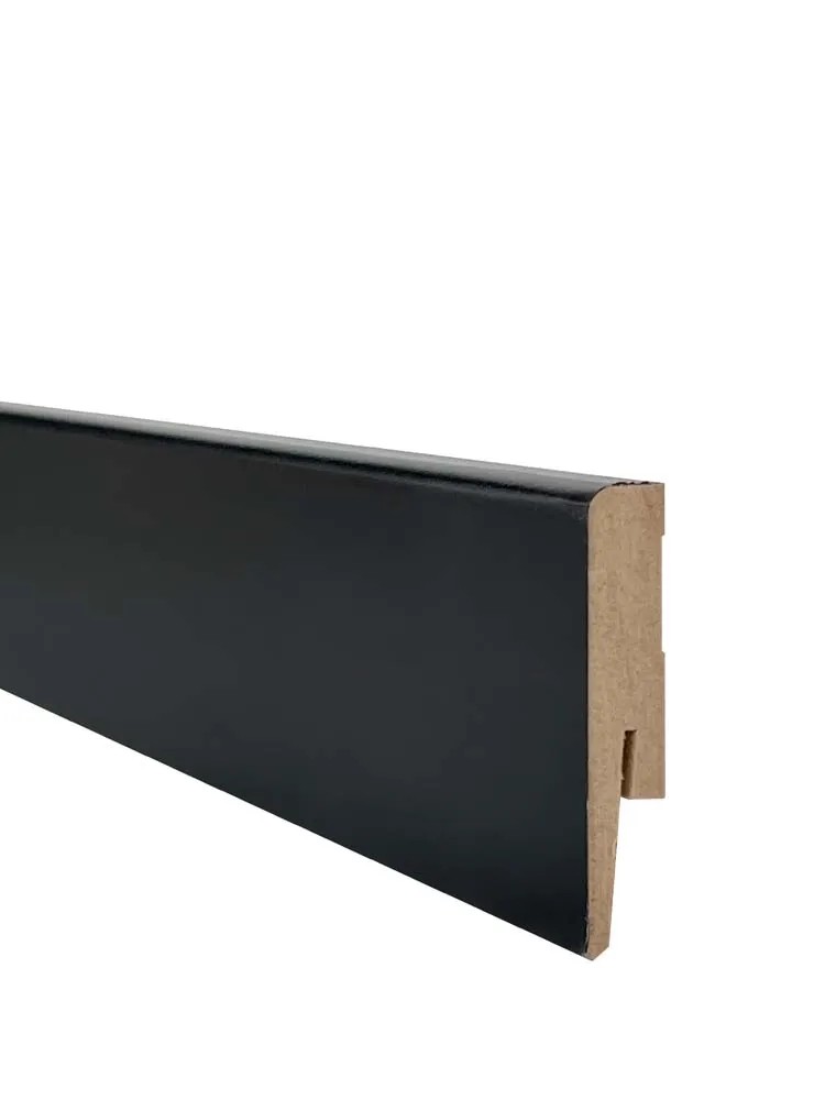 Foge Listwa przypodłogowa czarny pólmat LO9 15 x 80 x 2400 mm Foge Listwa przypodłogowa czarny pólmat LO9 15 x 80 x 2400 mm