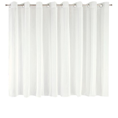 Firana REBECCA kremowa 350 cm x 160 cm na przelotkach Firana REBECCA kremowa 350 cm x 160 cm na przelotkach