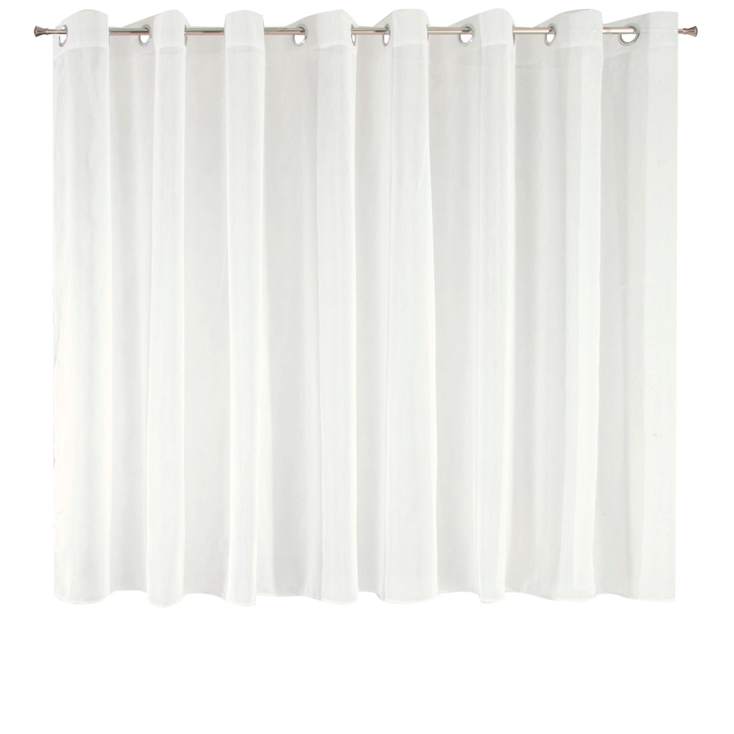 Firana REBECCA kremowa 350 cm x 160 cm na przelotkach Firana REBECCA kremowa 350 cm x 160 cm na przelotkach