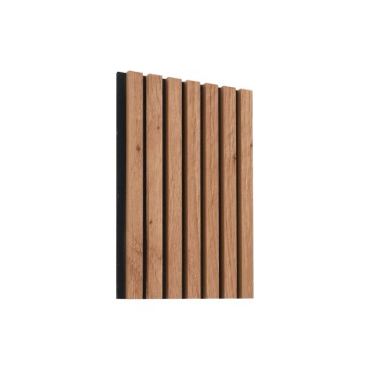 Lamele ścienne akustyczne czarny filc Dąb Klasyk 21x285x2700 mm Lamele ścienne akustyczne czarny filc Dąb Klasyk 21x285x2700 mm