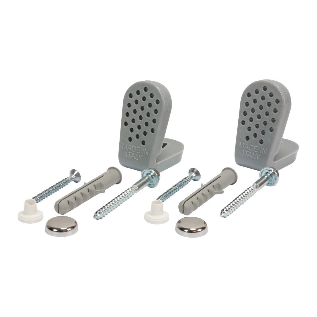 Tycner Zestaw do mocowania miski WC 65 x 50 mm Tycner Zestaw do mocowania miski WC 65 x 50 mm