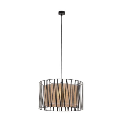 TK Lighting Lampa wisząca HARMONY NATURE 3xE27 15W kremowa TK Lighting Lampa wisząca HARMONY NATURE 3xE27 15W kremowa