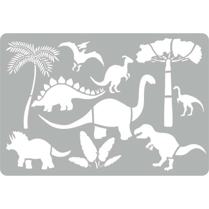 Szablon dekoracyjny Mega 537 DINOSAUR 91 x 62 Szablon dekoracyjny Mega 537 DINOSAUR 91 x 62