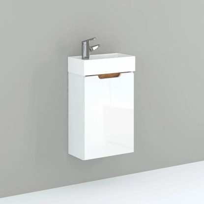 Astor Zestaw Sita Szafka I Umywalka 40 Biały 75X40X22Cm Astor Zestaw Sita Szafka I Umywalka 40 Biały 75X40X22Cm