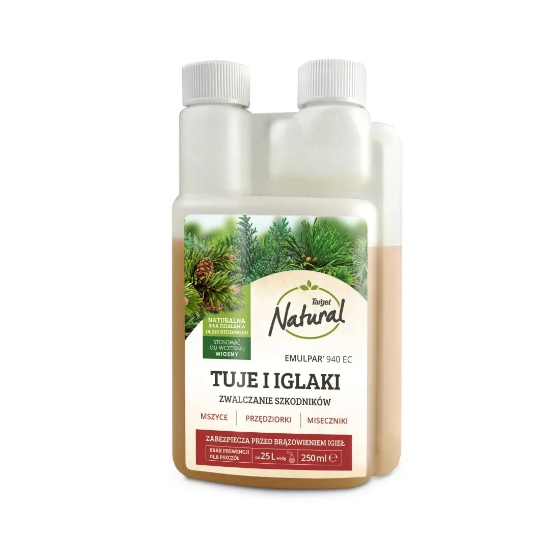 Target Natural Środek zwalczający szkodniki Tui i iglaków Emulpar 940 EC 250 ml Target Natural Środek zwalczający szkodniki Tui i iglaków Emulpar 940 EC 250 ml