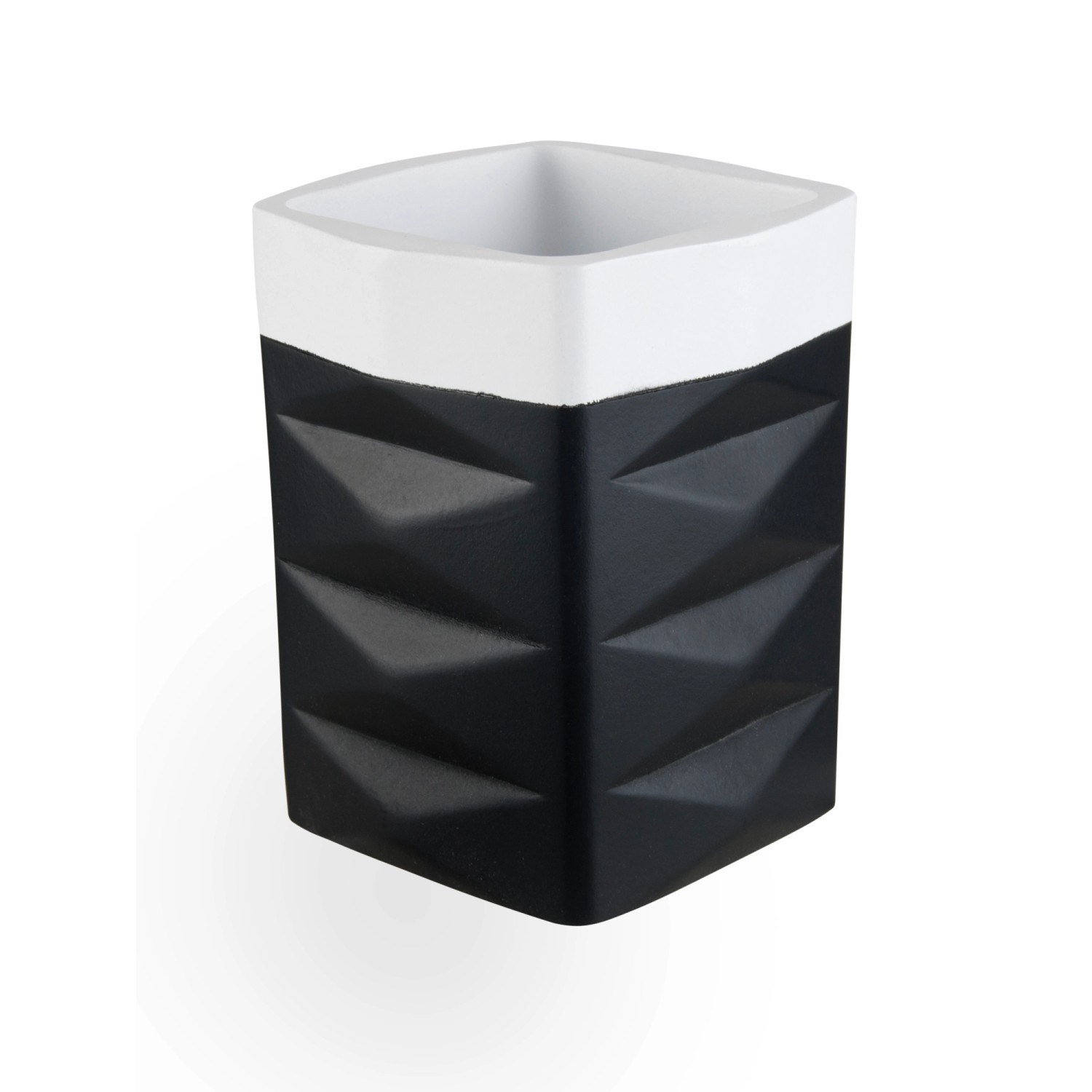 Sepio Kubek Carbon biało-czarny Sepio Kubek Carbon biało-czarny